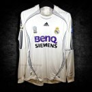 Real Madrid 2006 07 Retro Jersey BECKHAM 23 Home New Soccer Jersey 06 07