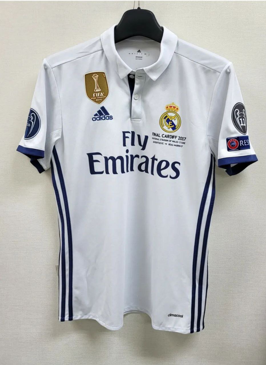 Real Madrid 2016 2017 Ronaldo Jersey Away Retor Soccer Shirt Men