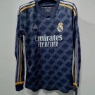 Real Madrid 2023 2024 Jersey Away Men's Football Soccer long sleeves Jersey 23 24