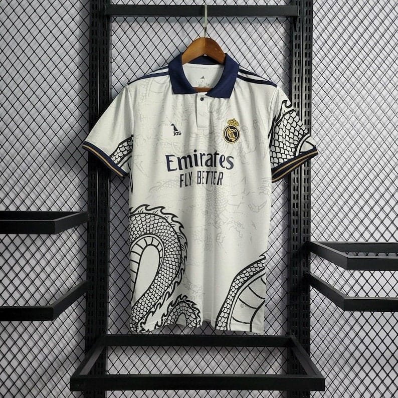 Real Madrid Dragon jersey Special Edition Vintage Real Madrid Brand New 2023 24