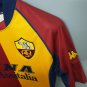 Roma 2001 02 Retro Jersey Home New Soccer Jersey Rome