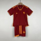 Roma Jersey Kids Home 23 24 Soccer Shirt Kids Jersey Rome