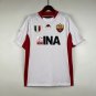 Roma Retro 2001 02 Jersey Away Retro Shirt Soccer Men's
