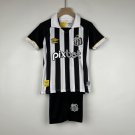 Santos Jersey Kids Home 23 24 Soccer Shirt Kids Jersey