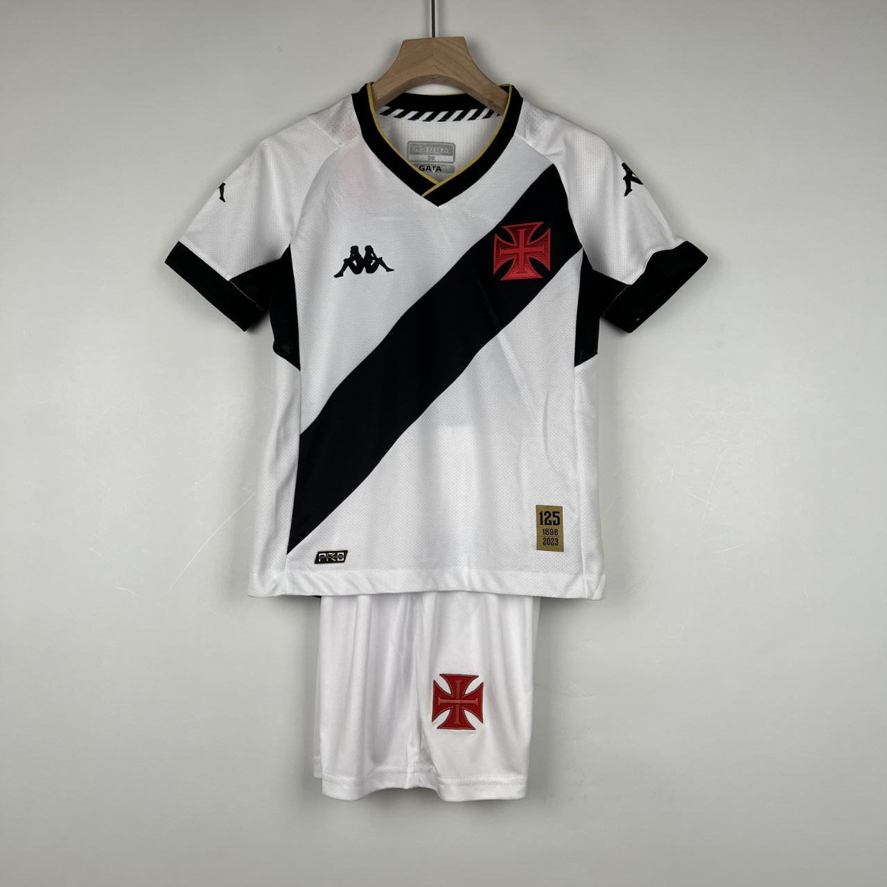 Vasco da Gam kids Jersey 23 24 Away Soccer Shirt Kids Vasco da Gam