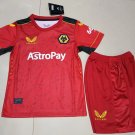 Wolves Jersey Kids 23 24 Away Soccer Shirt Kids Jersey Wolves