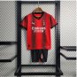 AC Milan 2324 GIROUD 11 Jersey Kids Home Children Soccer Shirt youth Jersey Kit