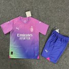 AC Milan 2324 Jersey Kids Away Children Soccer Shirt youth Jersey Kit AC Milan