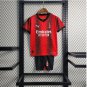 AC Milan 2324 KAKA 22 Jersey Kids Home Children Soccer Shirt youth Jersey Kit