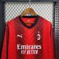 AC Milan 2324 KALULU 20 Jersey Home Football Soccer long sleeves Jersey AC Milan