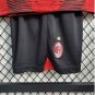 AC Milan 2324 R.LEAO 10 Jersey Kids Home Children Soccer Shirt youth Jersey Kit