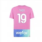 AC Milan 2324 THEO 19 Jersey Away Football Soccer long sleeves Jersey AC Milan
