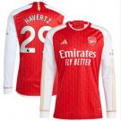 Arsenal 2324 HAVERTZ 29 Jersey Home Football Soccer Shirt Jersey 2324 Arsenal