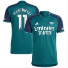 Arsenal 2324 MARTINELLI 11 Jersey Away Football Soccer Shirt Jersey 2324 Arsenal