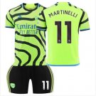 Arsenal MARTINELLI 2324 Jersey Kids Away Children Soccer Shirt youth Jersey Kit Arsenal