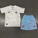 Aston Villa 2023 2024 Jersey Kids Away Children Soccer Shirt youth Jersey Kit 2324 Aston Villa