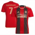 Atlanta Jersey 2324 GIAKOUMAKIS 7 Home Soccer Shirt Jersey Atlanta 2023 2024