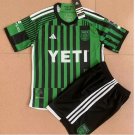 AUSTIN 2023 2024 Jersey Kids Home children Soccer Shirt youth Jersey Kit