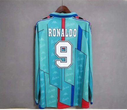 Barcelona 1997 Ronaldo Retro Jersey Away Soccer Retro Jersey