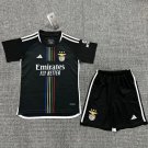 Benfica 2023 2024 Jersey Kids Away Children Soccer Shirt youth Jersey Kit 2324
