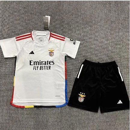 Benfica 2023 2024 Jersey Kids Third Away Children Soccer Shirt youth Jersey Kit 2324
