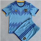 Boca Juniors 23-24 Jersey Away Kids Children Soccer Shirt youth Jersey Kit Boca Juniors