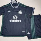 Celtic 2023 2024 Jersey Kids Away Children Soccer Shirt youth Jersey Kit 2324