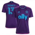 Charlotte 2324 BRONICO 13 Jersey Away Soccer Jersey 2023 2024