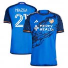 Cincinnati 2324 MIAZGA 21 Jersey Home Soccer Jersey Cincinnati 2023 2024