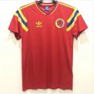 Colombia 1990 Retro Jersey Away Football Soccer Shirt Jersey