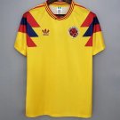 Colombia 1990 Retro Jersey Home Football Soccer Shirt Jersey