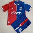 Crystal Palace 23-24 Jersey Anime Kids Children Soccer Shirt youth Jersey Kit Crystal Palace