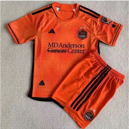 Houston Dynamo 2023 Jersey Kids Home children Soccer Shirt youth Jersey Kit