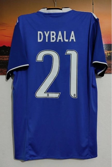 Juventus 201617 DYBALA 21 Retro Jersey Away Soccer Retro Jersey Juventus