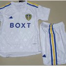 Leeds United 2023 2024 Jersey Kids Home children Soccer Shirt youth Jersey Kit 2324