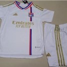 Lyon 2023 2024 Jersey Kids Home children Soccer Shirt youth Jersey Kit 2324