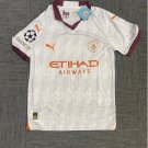 Manchester City 2324 HAALAND 9 Jersey Away Soccer Jersey 2023 2024