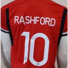 Manchester United 2022 2023 Rashford 10 Jersey Home Soccer Jersey M-U 2223