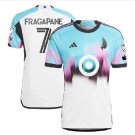 Minnesota United 2023 2024 FRAGAPANE 7 Jersey Away Men's Football Soccer Shirt Jersey 2324