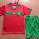 Morocco 2023 2024 Jersey Kids Home children Soccer Shirt youth Jersey Kit