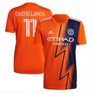 New York City 2324 CASTELLANOS 11 Jersey Away Soccer Shirt Jersey New York City 2023 2024