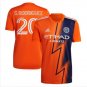New York City 2324 GRAY 20 Jersey Away Soccer Shirt Jersey New York City 2023 2024