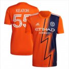New York City 2324 KEATON 55 Jersey Away Soccer Shirt Jersey New York City 2023 2024