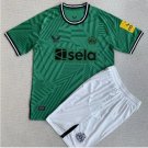 Newcastle 2023 2024 Jersey Kids Away Children Soccer Shirt youth Jersey Kit 2324