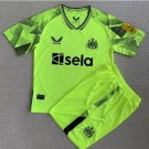 Newcastle 2324 Jersey Goalkeeper Kids Children Soccer Shirt youth Jersey Kit Newcastle