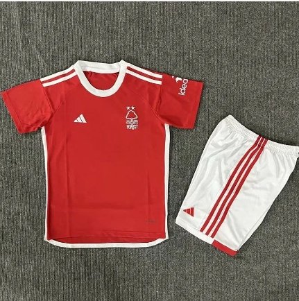 Nottingham Forest 2324 Jersey Home Kids Children Soccer Shirt youth Jersey Kit