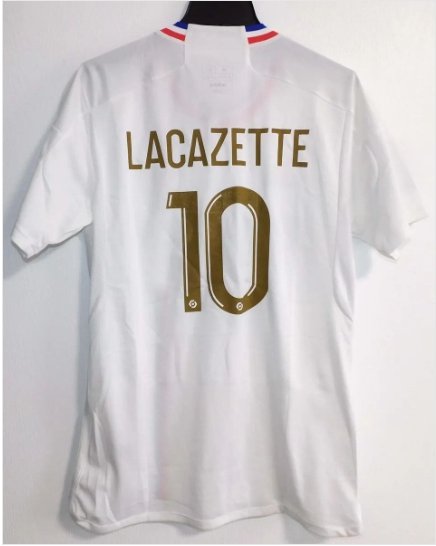Jeux De Maillot de Foot Lyon (LACAZETTE #10) Enfants 2023/2024 Domicile