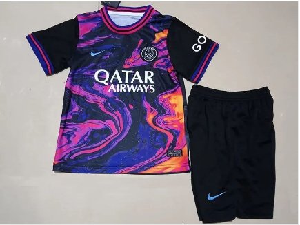 PSG 2023 2024 Jersey Kids Special Edition children Soccer Shirt youth Jersey Kit