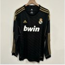Real Madrid 1112 RONALDO Retro Jersey Away Soccer Long Sleeve Retro Jersey