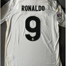 Real Madrid 2009 2010 RONALDO 9 Retro Jersey Away Soccer Retro Jersey Retro